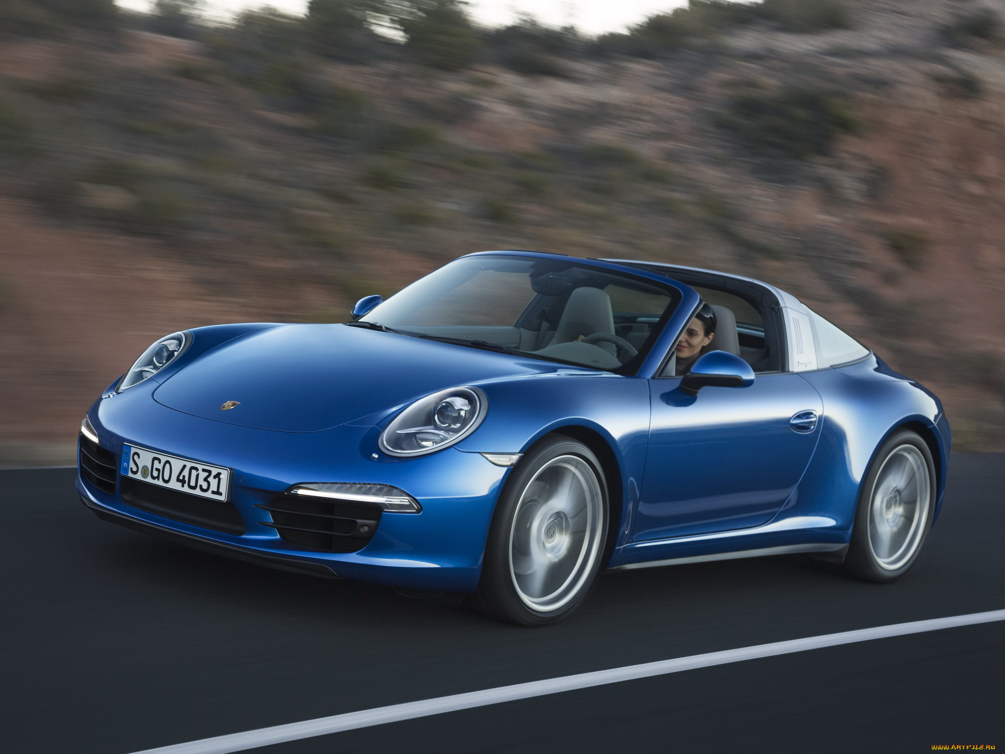 , porsche, 911, targa, 4, 991, 2014, 